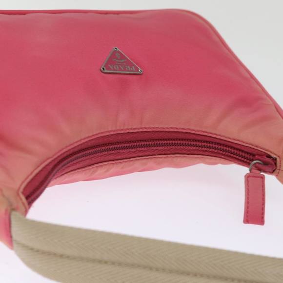 PRADA Hand Bag Nylon Pink Auth 77341 - Picture 6 of 16